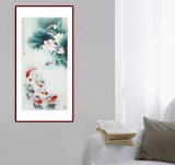 南海禪寺 妙林居士 四尺《和風送九如》