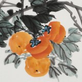 【已售】梁景欣 三尺斗方《萬事如意》 學院派畫家