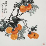 【已售】梁景欣 三尺斗方《萬事如意》 學院派畫家