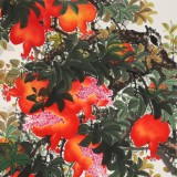 【已售】黃藝 四尺斗方《笑口常開》