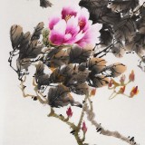 何華賢 四尺斗方《雅香》 潁淮書畫名家