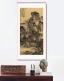 吳顯剛 《溪山雅居圖》 貴州七星關(guān)美協(xié)主席