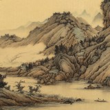 吳顯剛 《云山秋晴圖》 貴州七星關美協主席