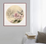 【已售】鄒本財(cái) 團(tuán)扇《人勤春早》 公主嶺市美協(xié)常務(wù)副主席
