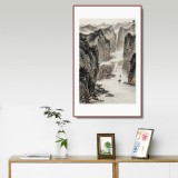 劉金河 四尺三開《瞿塘峽》 中美協(xié)會(huì)員 （詢價(jià)）