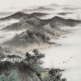 劉金河 四尺三開《江南春早》 中美協(xié)會(huì)員 （詢價(jià)）