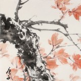 陳薪名 四尺斗方《楓葉紅時(shí)覺(jué)勝春》中美協(xié)會(huì)員吉祥水墨 第六屆全國(guó)花鳥(niǎo)畫(huà)展金獎(jiǎng)獲得者