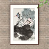 陳薪名《荷風(fēng)清遠(yuǎn)》中美協(xié)會員 第六屆全國花鳥畫展金獎(jiǎng)獲得者