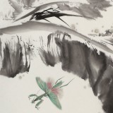 【已售】陳薪名《鴻運當(dāng)頭》中美協(xié)會員 第六屆全國花鳥畫展金獎獲得者