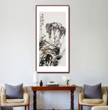 庾超然 三尺《空谷蘭香》 黃鶴樓書(shū)畫(huà)院院長(zhǎng)