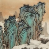 吳顯剛 《松風云壑圖》 貴州七星關美協(xié)主席