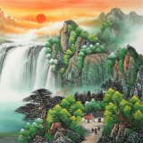 【已售】吳東 四尺《鴻運(yùn)當(dāng)頭》 著名易經(jīng)風(fēng)水畫家