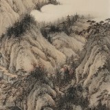 【已售】吳顯剛 《草堂秋聲圖》 貴州七星關(guān)美協(xié)主席
