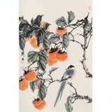【已售】陳薪名《事事如意》 中美協會員 第六屆全國花鳥畫展金獎獲得者