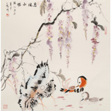 何一鳴 四尺斗方《惠風(fēng)和暢》