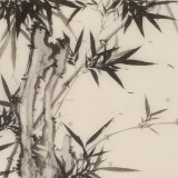 吳顯剛 四尺對開《蘇東坡竹》 貴州七星關美協主席
