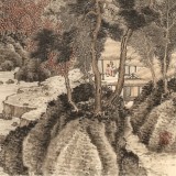 吳顯剛 《草堂論道圖》 貴州七星關美協主席
