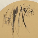 【已售】周自豪 《禪茶一味》 當代著名禪意畫家