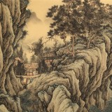 【已售】吳顯剛 小六尺《草堂歸舟圖》貴州七星關(guān)美協(xié)主席