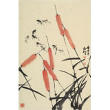 楊勁松 四尺三開(kāi)《游樂(lè)圖》 貴州省美術(shù)家協(xié)會(huì)會(huì)員