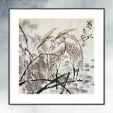 四川美協會員西蜀山人四尺斗方《夢秋》
