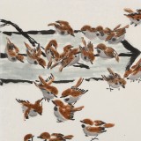 王永剛 三尺斗方《農(nóng)家趣》 國(guó)家一級(jí)美術(shù)師