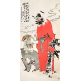 【已售】連紅武 四尺《鐘馗神威》 徐悲鴻畫院華北分院副院長(zhǎng)