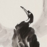 庾超然 四尺三開《雙棲圖》 黃鶴樓書畫院院長(zhǎng)