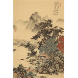 吳顯剛 《草堂松風(fēng)圖》 貴州七星關(guān)美協(xié)主席