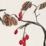 王永剛 三尺《好果紅于最高枝》 國家一級美術師（詢價）